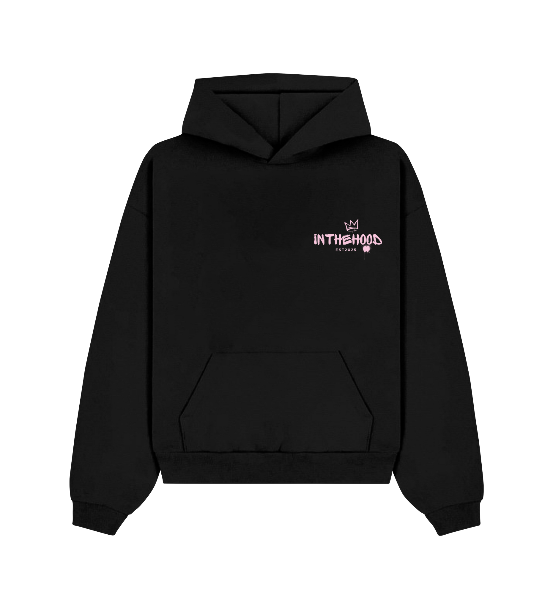 Kids Pink Signature Hoodie