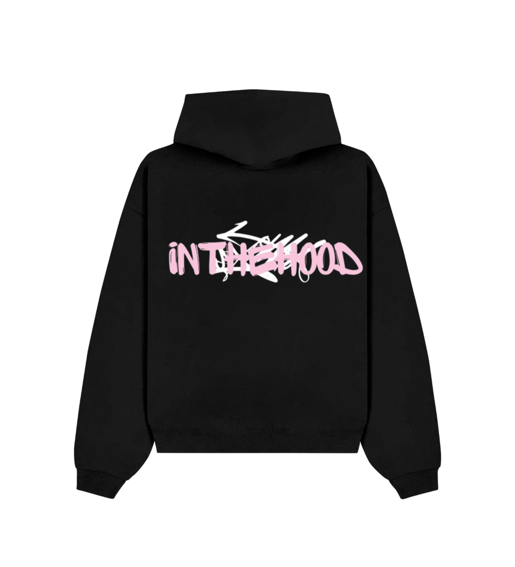Adults Pink Signature Hoodie