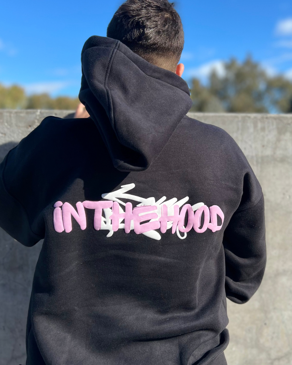 Adults Pink Signature Hoodie
